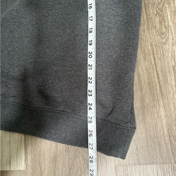 Izod Men's Zip Up Sweater - Dark Purple and Charcoal - Picture 4 of 6